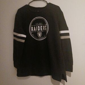 Women's Las Vegas Raiders Touch Black Long Sleeve T-Shirt